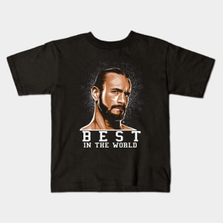 CM Punk Freakin Best Kids T-Shirt